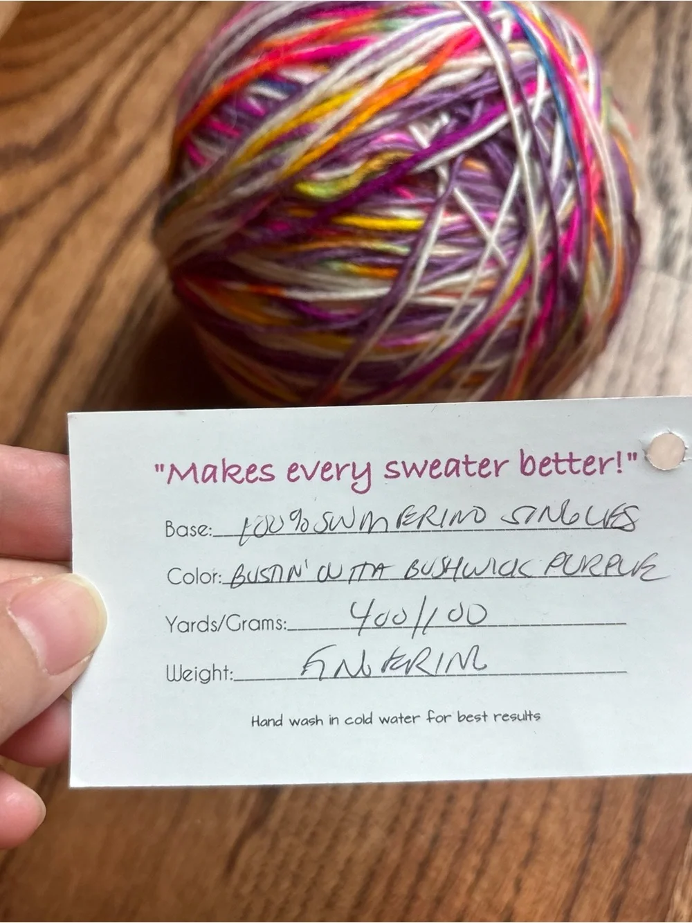 Witch Candy hand dyed